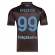 Maillot de foot SSC Napoli Frank Anguissa #99 Troisième vêtements 2025-26 Manches Courtes
